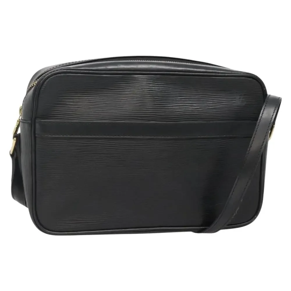 Louis Vuitton Epi Trocadero 27 Shoulder Bag Black